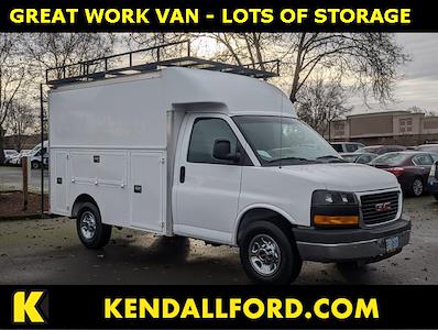 2015 GMC Savana 3500 4x2, Upfitted Cargo Van for sale #F42499T - photo 1