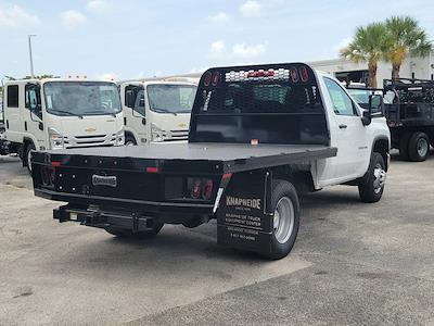 New 2024 Chevrolet Silverado 3500 Work Truck Regular Cab 4x4 9' 6" Knapheide Steel Flatbed Truck with Gooseneck Hitch for sale #50230 - photo 2