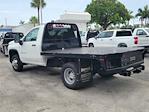 New 2024 Chevrolet Silverado 3500 Work Truck Regular Cab 4x4 9' 6" Knapheide Steel Flatbed Truck with Gooseneck Hitch for sale #50230 - photo 4