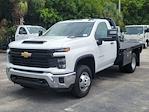 New 2025 Chevrolet Silverado 3500 Work Truck Regular Cab 9' 6" Knapheide Steel Flatbed Truck with Gooseneck Hitch for sale #50720 - photo 3