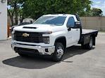 New 2025 Chevrolet Silverado 3500 Work Truck Regular Cab 9' 6" Knapheide Steel Flatbed Truck with Gooseneck Hitch for sale #50722 - photo 3