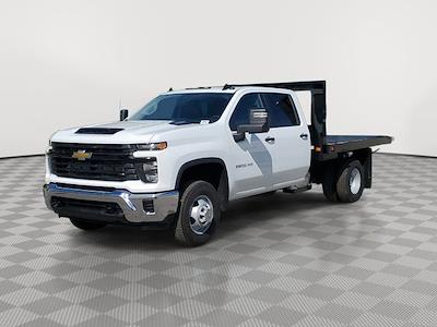 New 2025 Chevrolet Silverado 3500 Work Truck Crew Cab 4WD 10' 5" Knapheide Steel Flatbed Truck for sale #50827 - photo 1