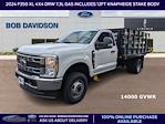 2024 Ford F-350 Regular Cab DRW 4x4, Knapheide Value-Master X Flatbed Truck for sale #20627 - photo 1