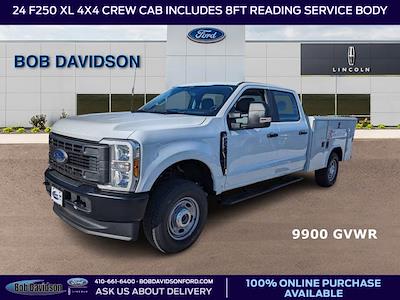 2024 Ford F-250 Crew Cab 4x4, Reading Classic II Steel Service Truck for sale #20675 - photo 1