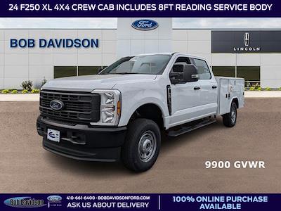 2024 Ford F-250 Crew Cab 4x4, Reading Classic II Steel Service Truck for sale #20678 - photo 1