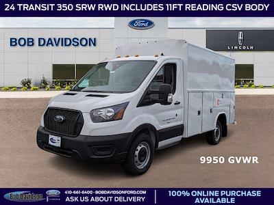 2024 Ford Transit 350 RWD, Reading Aluminum CSV Service Utility Van for sale #20717 - photo 1