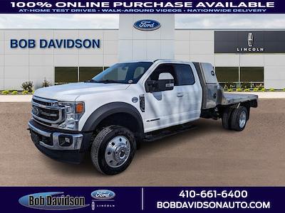 2020 Ford F-550 Super Cab DRW 4x4, Flatbed Truck for sale #20789B - photo 1