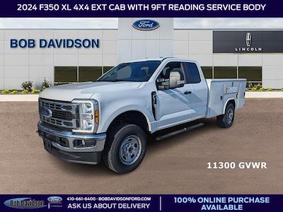 2024 Ford F-350 Super Cab SRW 4x4, Reading Classic II Steel Service Truck for sale #20791 - photo 1