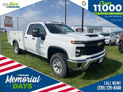 New 2025 Chevrolet Silverado 3500 Double Cab 4x4 Monroe Truck Equipment 98" ServicePro Premier 8' 2" Service Truck for sale #T250796 - photo 1