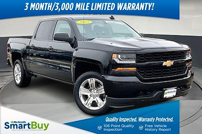 Used 2018 Chevrolet Silverado 1500 Custom Crew Cab for sale #T251008A - photo 1