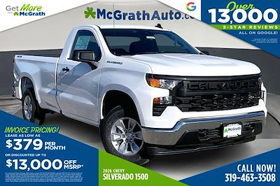 New 2026 Chevrolet Silverado 1500 Work Truck Regular Cab for sale #T260157 - photo 1