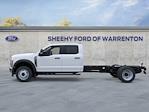 New 2025 Ford F-550 Crew Cab 4x4 12' PJ's Steel Flatbed Truck with Gooseneck Hitch for sale #YD48272 - photo 5