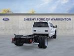 New 2025 Ford F-550 Crew Cab 4x4 12' PJ's Steel Flatbed Truck with Gooseneck Hitch for sale #YD48272 - photo 7