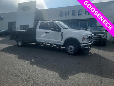 New 2025 Ford F-350 XL Super Cab 4x4 9' 4" Legend X Steel Flatbed Truck with Gooseneck Hitch for sale #YE00649 - photo 1