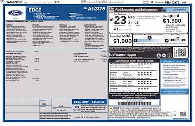 2023 Ford Edge AWD SUV for sale #MF60082P - photo 1