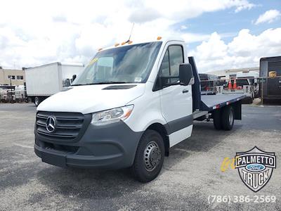 Used 2022 Mercedes-Benz Sprinter 3500XD 4x2 Flatbed Truck for sale #P189592 - photo 2