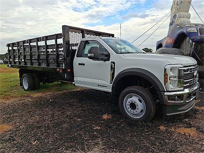 2024 Ford F-550 Regular Cab DRW RWD Stake Bed for sale #FL31063 - photo 2