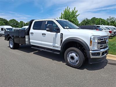 New 2024 Ford F-450 XL Crew Cab 11' 4" Knapheide Steel Flatbed Truck with Gooseneck Hitch for sale #FL31430 - photo 2