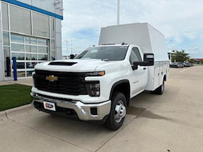 New 2025 Chevrolet Silverado 3500 Work Truck Regular Cab 4x4 11' Reading Enclosed Service Body for sale #60265 - photo 1