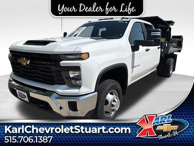 New 2025 Chevrolet Silverado 3500 Crew Cab 4x4 9' Monroe Truck Equipment Steel Dump Truck for sale #60316 - photo 1