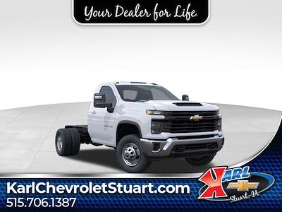 New 2025 Chevrolet Silverado 3500 Work Truck Regular Cab 4x4 60 CA Cab Chassis for sale #60484 - photo 1