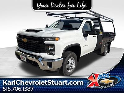 2025 Chevrolet Silverado 3500 Regular Cab DRW 4WD Blue Ridge Manufacturing Contractor Truck for sale #60708 - photo 1
