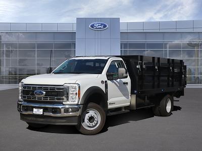 2023 Ford F-550 Regular Cab DRW 4x2, Harbor Black Boss Stake Bed for sale #PDA10205 - photo 1