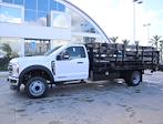 2023 Ford F-550 Regular Cab DRW 4x2, Harbor Black Boss Stake Bed for sale #PDA10205 - photo 4