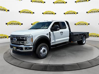 New 2025 Ford F-550 XL Super Cab 4x4 Flatbed Truck for sale #SEC27864 - photo 1
