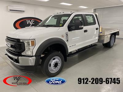 Used 2022 Ford F-450 XL Crew Cab 4x2 Flatbed Truck for sale #BF110323 - photo 1
