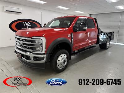 2025 Ford F-450 Crew Cab DRW 4x4 Flatbed Truck for sale #FT041051 - photo 1