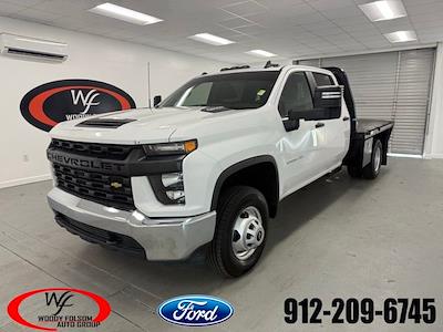Used 2021 Chevrolet Silverado 3500 Crew Cab Flatbed Truck for sale #UF010165 - photo 1