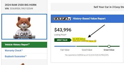 Used 2024 Ram 2500 Big Horn Crew Cab for sale #3557X - photo 2