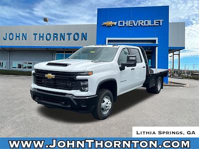 New 2025 Chevrolet Silverado 3500 Work Truck Crew Cab 4WD Flatbed Truck for sale #251054 - photo 1