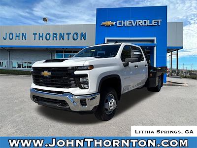 2025 Chevrolet Silverado 3500 Crew Cab 4WD, Flatbed Truck for sale #25572 - photo 1