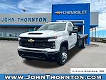 New 2025 Chevrolet Silverado 3500 Work Truck Regular Cab 4WD Flatbed Truck for sale #25641 - photo 1