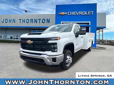 New 2025 Chevrolet Silverado 3500 Work Truck Regular Cab 4WD Warner Service Truck for sale #25729 - photo 1