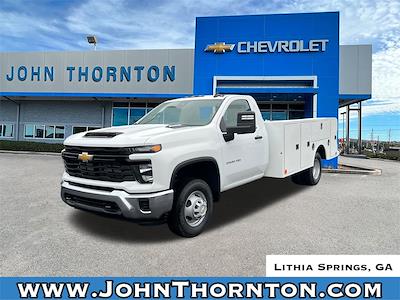 New 2025 Chevrolet Silverado 3500 Work Truck Regular Cab 4WD Warner Service Truck for sale #25731 - photo 1