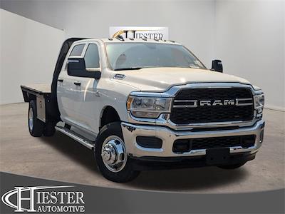 New 2024 Ram 3500 Tradesman Crew Cab 4x4 9' 6" Knapheide Steel Flatbed Truck with Gooseneck Hitch for sale #D19334 - photo 1