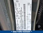 2022 Ford Ranger SuperCrew Cab 4x2 Pickup for sale #243710A - photo 25