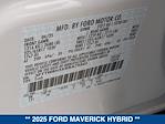 2025 Ford Maverick SuperCrew Cab FWD Pickup for sale #251533 - photo 24