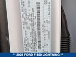 New 2025 Ford F-150 Lightning Platinum SuperCrew Cab AWD Pickup for sale #252665 - photo 22