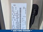 New 2025 Ford Ranger Lariat SuperCrew Cab 4x4 Pickup for sale #252711 - photo 22