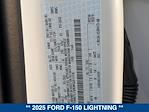 New 2025 Ford F-150 Lightning Platinum SuperCrew Cab AWD Pickup for sale #253119 - photo 22