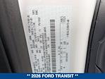 New 2026 Ford Transit 350 Low Roof Empty Cargo Van for sale #260210 - photo 20