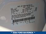 New 2026 Ford Maverick XL SuperCrew Cab for sale #260245 - photo 20