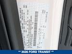 New 2026 Ford Transit 150 Low Roof Empty Cargo Van for sale #260382 - photo 21