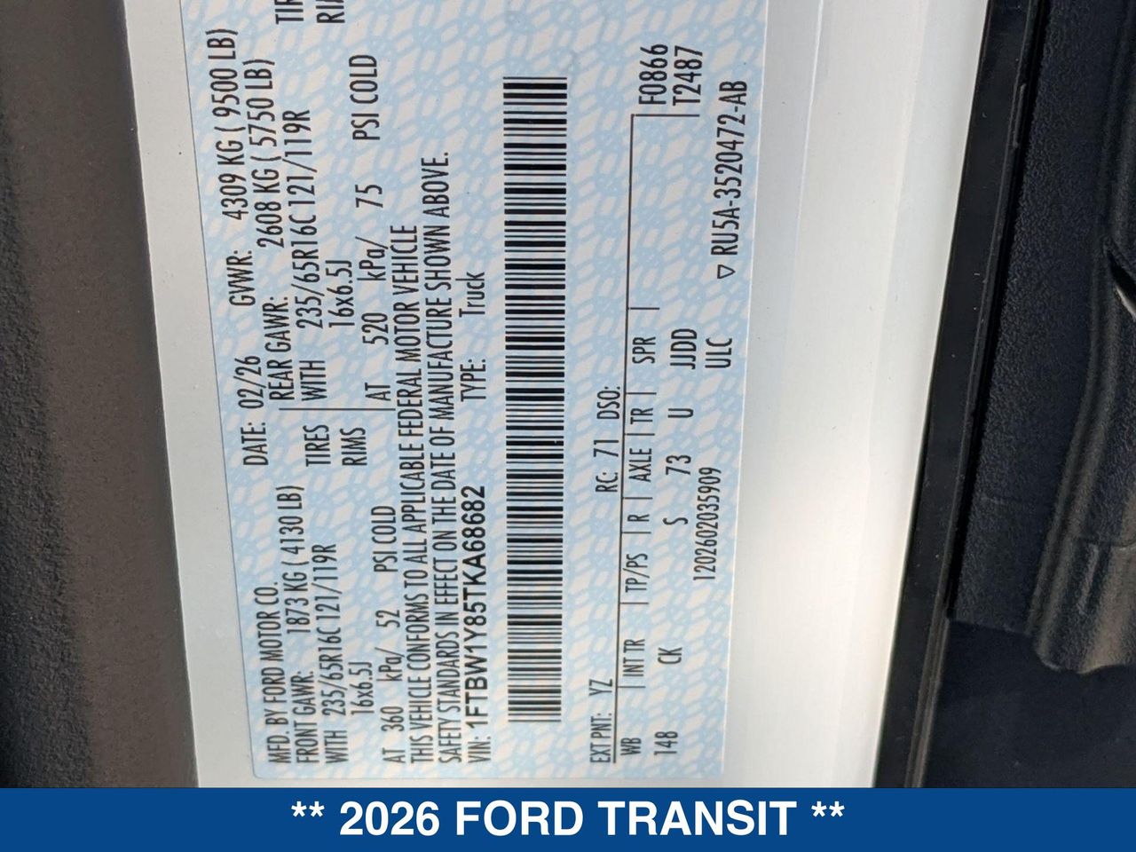 New 2026 Ford Transit 350 - photo 21