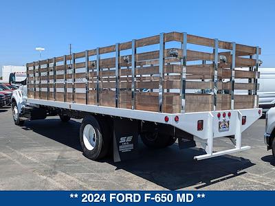 New 2024 Ford F-650 Regular Cab 24' Scelzi Stake Bed for sale #E240009 - photo 2