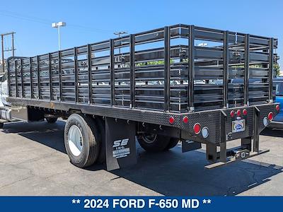 2024 Ford F-650 Regular Cab DRW RWD, Scelzi SFB Stake Bed for sale #E240328 - photo 2